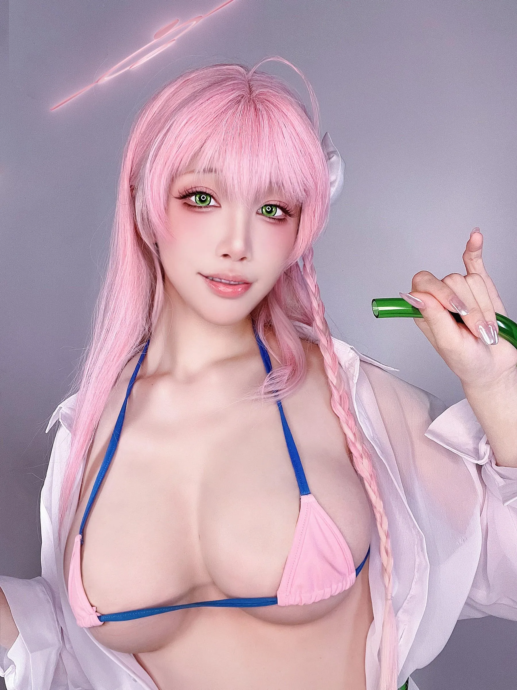 水淼aqua – NO.155 Fantia 2023年09月套图 [32P]插图2